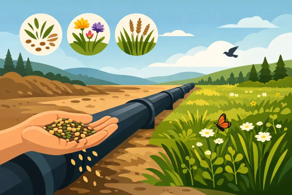 Choosing a Pipeline Reclamation Seed Mix