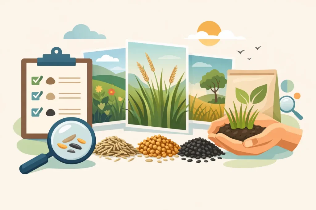 How to Choose a Native Grass Seed Mix