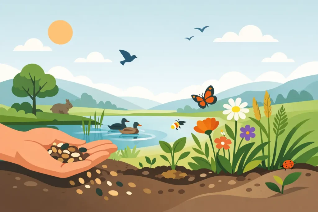 Seed Blend for Biodiversity Restoration
