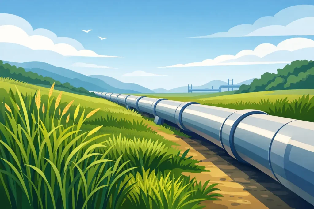Best Grasses for Pipeline Corridors