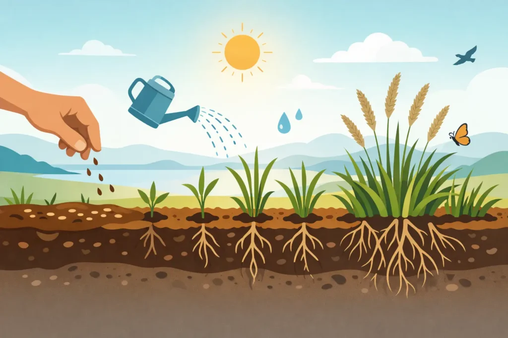 How to Establish Native Grasses Successfully