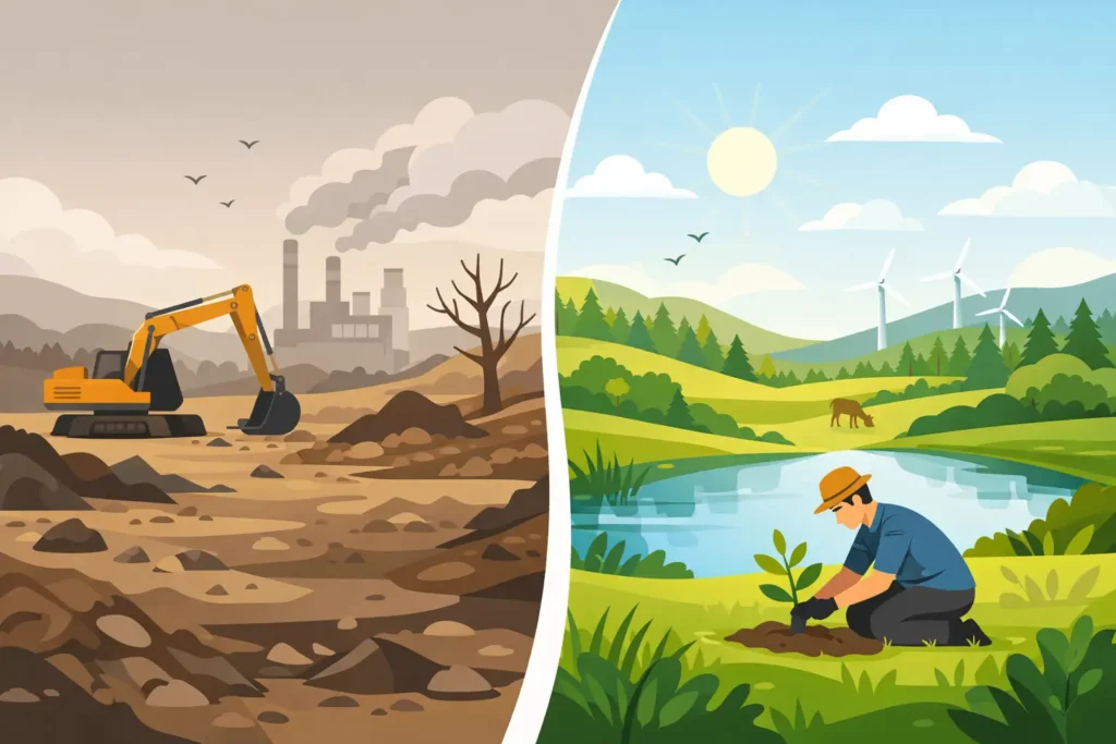 How to Reclaim Disturbed Land Successfully