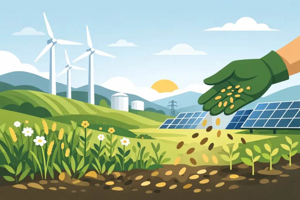 Renewable Energy Site Seeding Guide for Lasting Cover