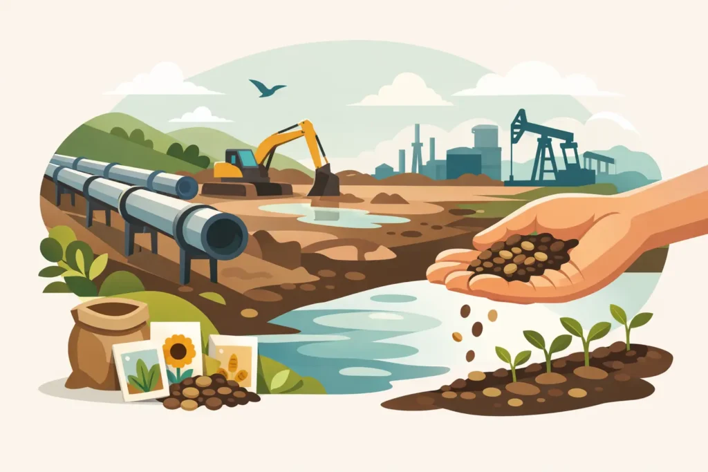 What Seed Suits Pipeline Sites? A Field Guide