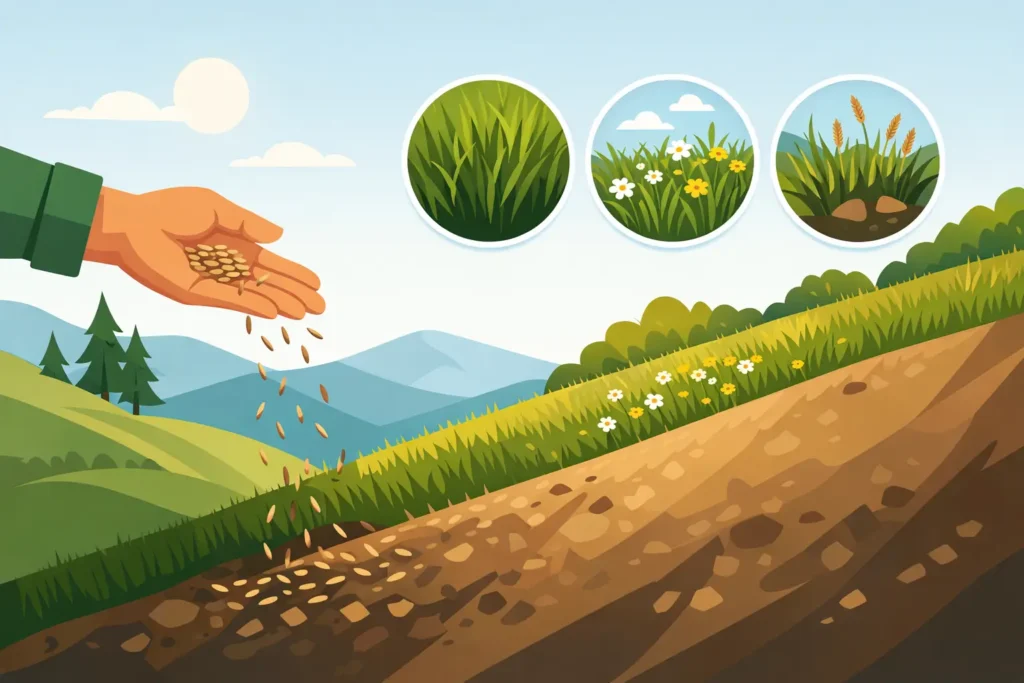 What Seed Works for Slopes? Choose the Right Mix